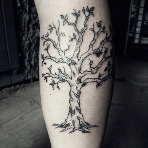 185 tree tattoo