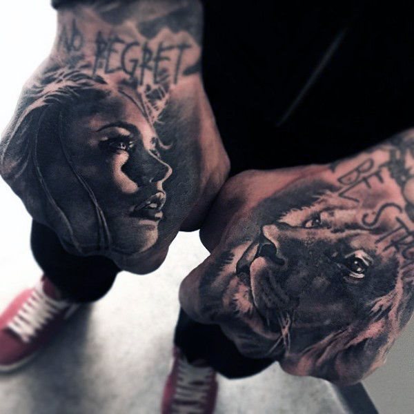 tattoo lion 401