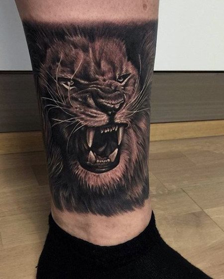 tattoo lion 180