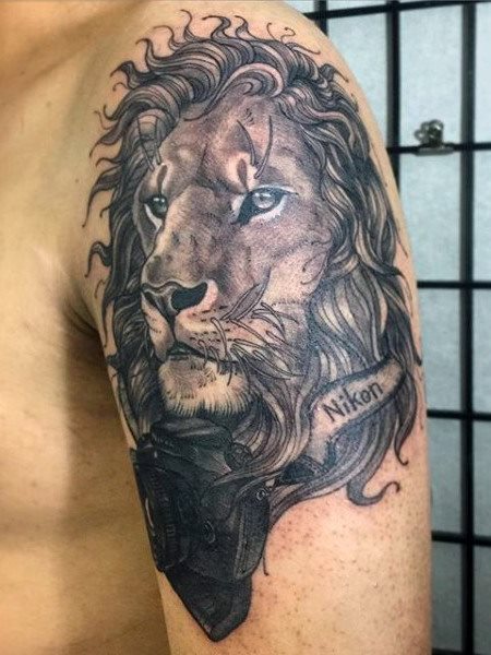 tattoo lion 1051