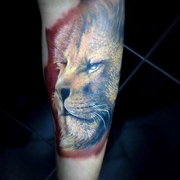 tattoo lion 674