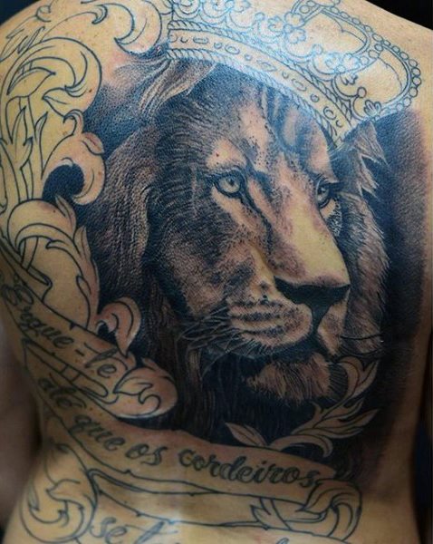 tattoo lion 154