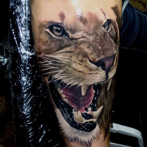 tattoo lion 11