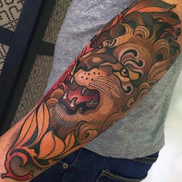 tattoo lion 102