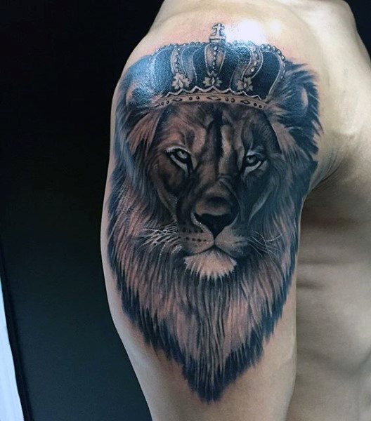 tattoo lion 1038