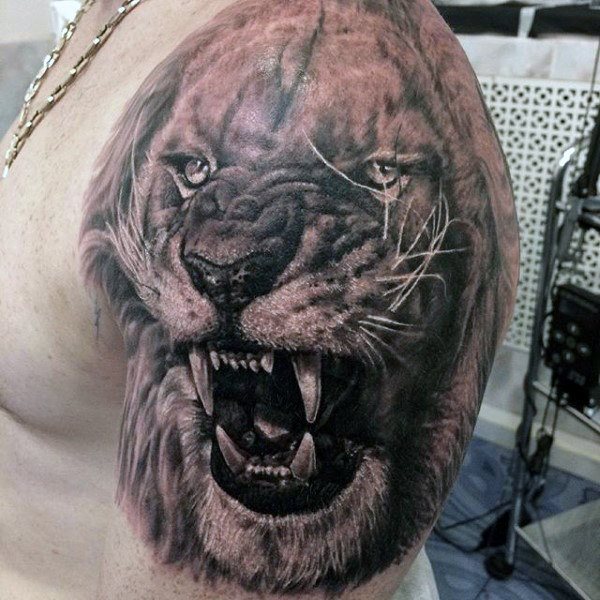 tattoo lion 24