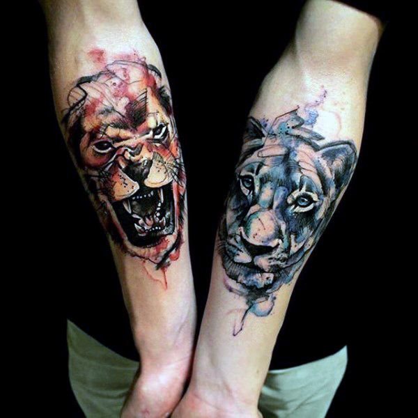 tattoo lion 219