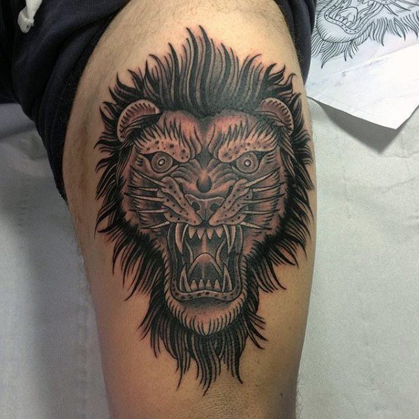 tattoo lion 271