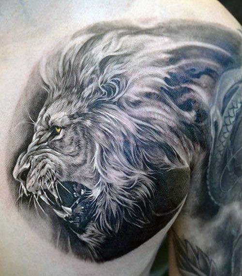 tattoo lion 427