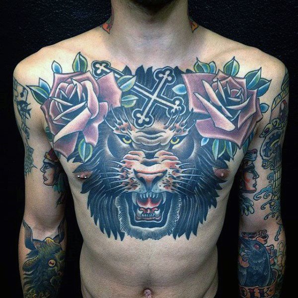 tattoo lion 492