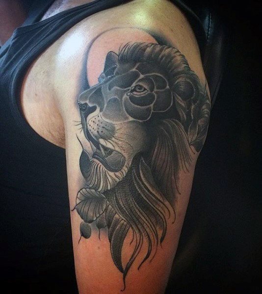tattoo lion 37