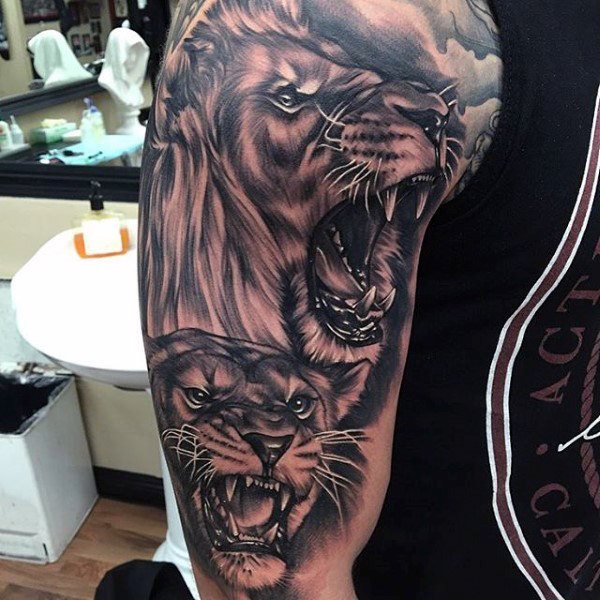 tattoo lion 609