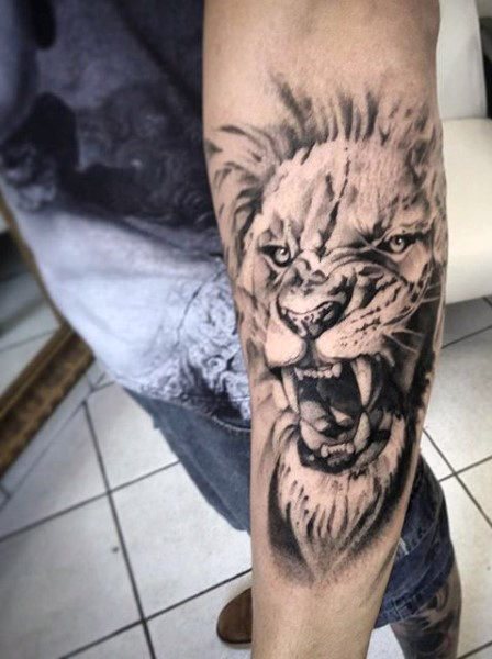 tattoo lion 518