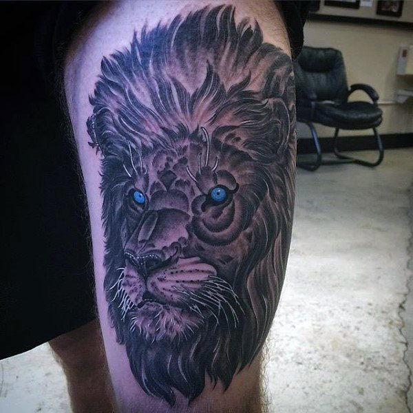 tattoo lion 713
