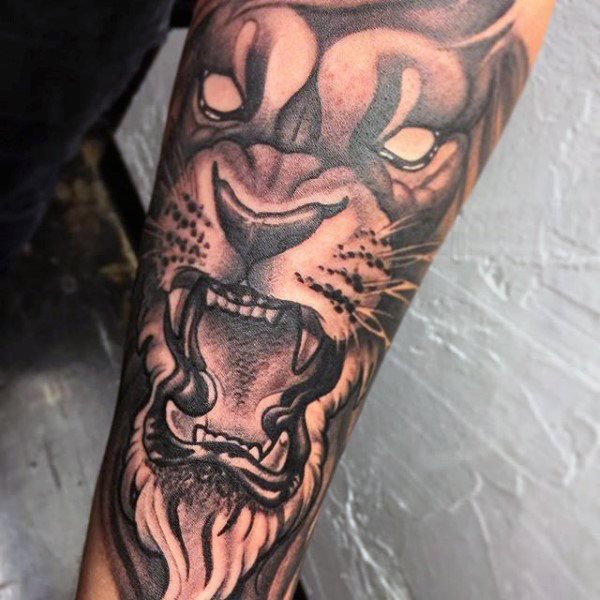 tattoo lion 765