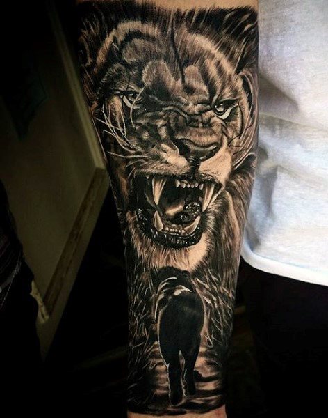 tattoo lion 882