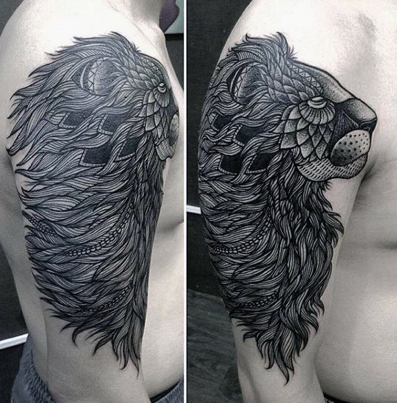 tattoo lion 791