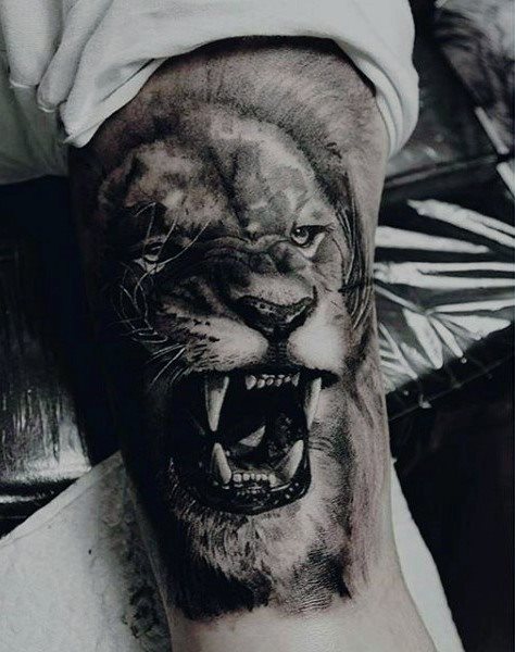 tattoo lion 687