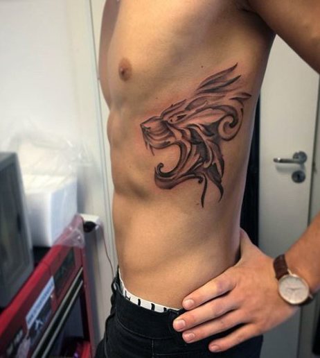 tattoo lion 908