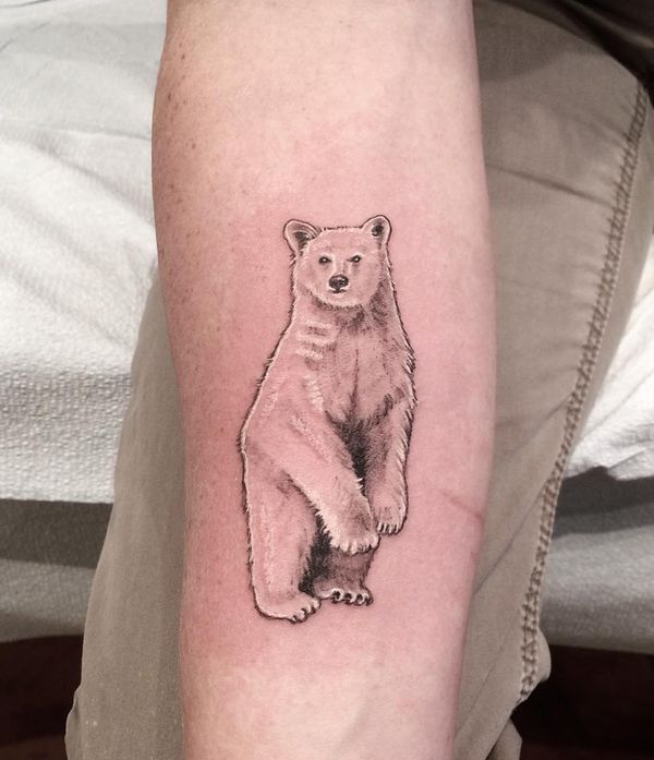 bear tattoo 805