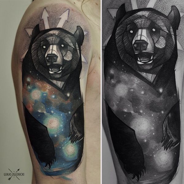 tattoo bear 1572