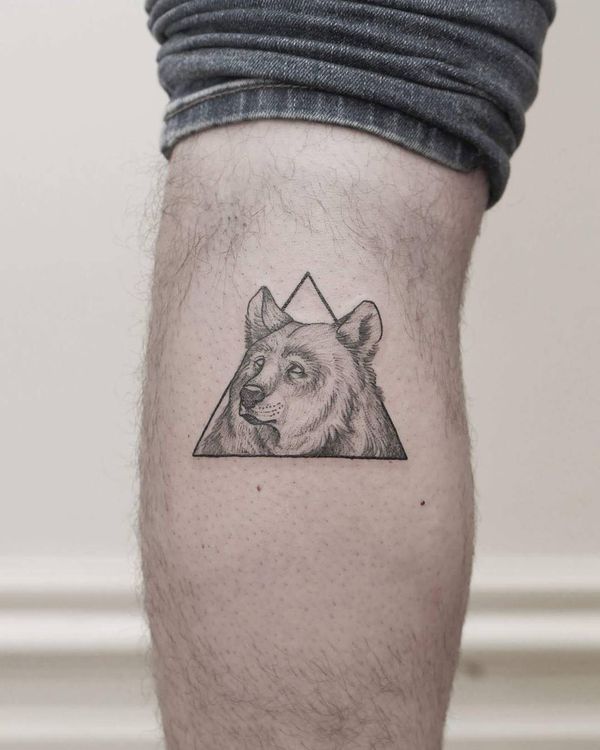 tattoo bear 1390