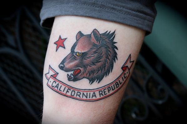 tattoo bear 584
