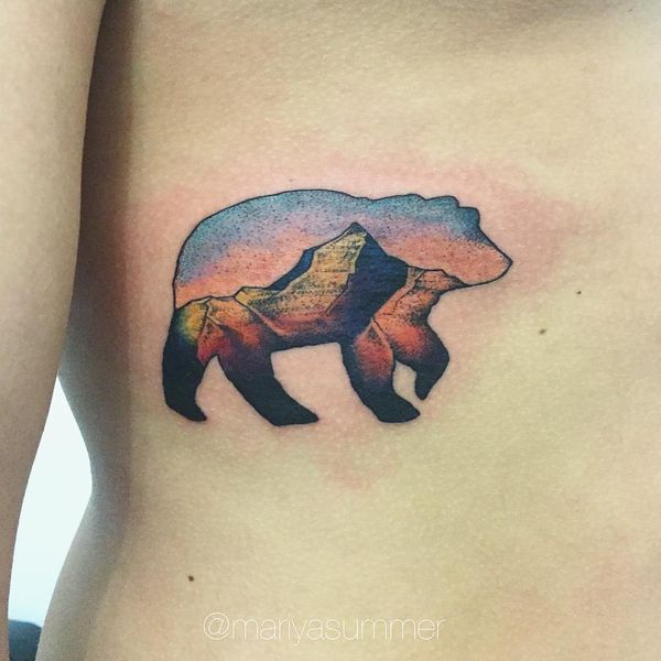 bear tattoo 1611
