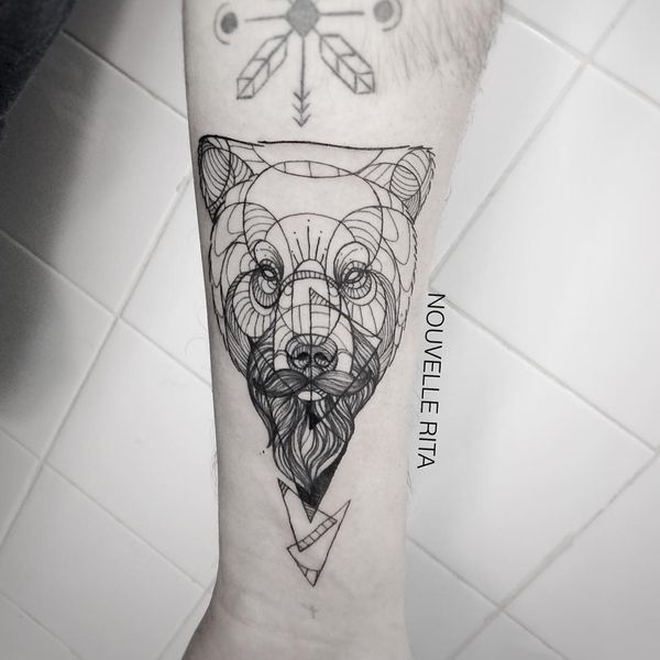 tattoo bear 1897