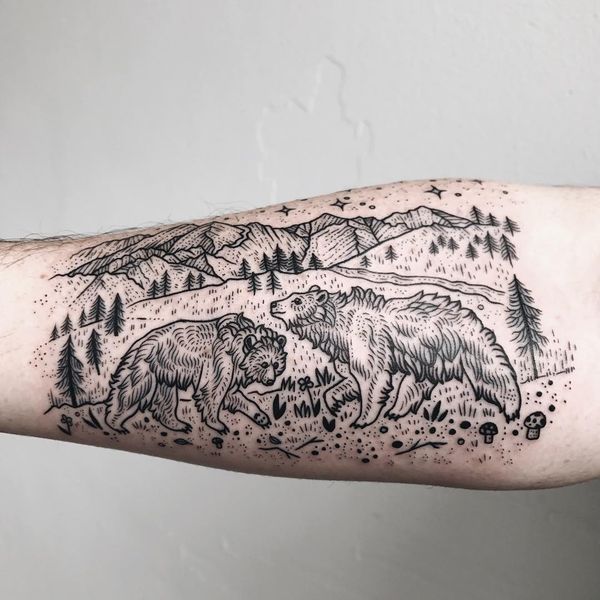 tattoo bear 2014
