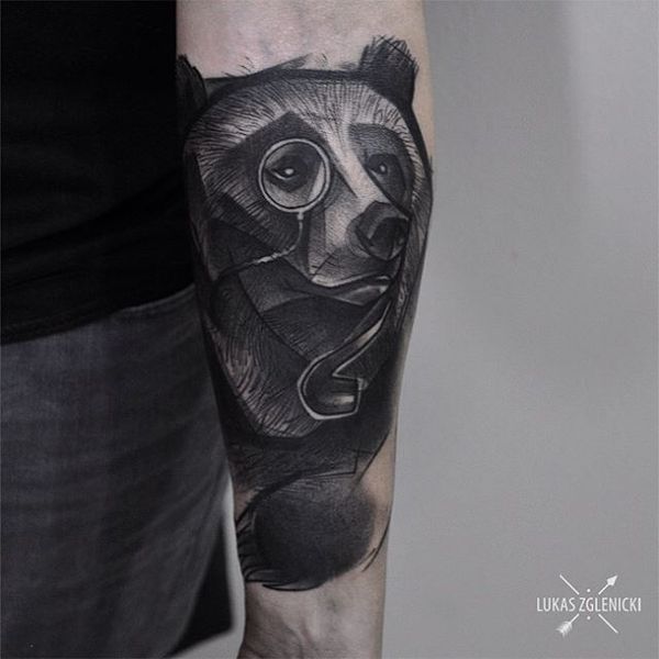 bear tattoo 506