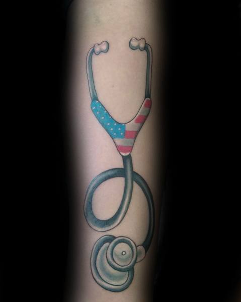 35 stethoscope tattoos (and their meaning) - TattooViral.com | Your